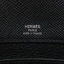エルメス HERMES サックアデペッシュ 21 ブラック ヴォーエプソン ショルダーバッグ シルバー金具 黒