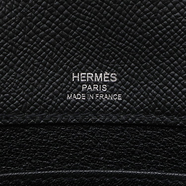 エルメス HERMES サックアデペッシュ 21 ブラック ヴォーエプソン ショルダーバッグ シルバー金具 黒