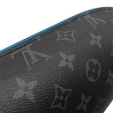 ルイヴィトン LOUIS VUITTON バムバッグ M53420 ブルー×ブラック エピレザー モノグラムエクリプス ボディバッグ シルバー金具 モノグラムエクリプス ウエストバック 黒 青