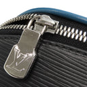 ルイヴィトン LOUIS VUITTON バムバッグ M53420 ブルー×ブラック エピレザー モノグラムエクリプス ボディバッグ シルバー金具 モノグラムエクリプス ウエストバック 黒 青