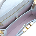 ルイヴィトン Louis Vuitton カプシーヌ BB ライトブルー レザー トリヨンレザー 　　 2WAYバッグ シルバー金具 ショルダーバッグ ハンドバッグ