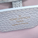 ルイヴィトン Louis Vuitton カプシーヌ BB ライトブルー レザー トリヨンレザー 　　 2WAYバッグ シルバー金具 ショルダーバッグ ハンドバッグ