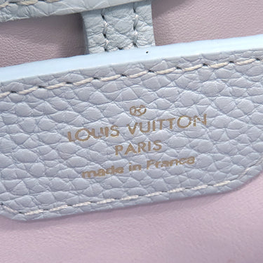 ルイヴィトン Louis Vuitton カプシーヌ BB ライトブルー レザー トリヨンレザー 　　 2WAYバッグ シルバー金具 ショルダーバッグ ハンドバッグ