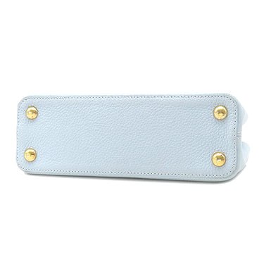 ルイヴィトン Louis Vuitton カプシーヌ BB ライトブルー レザー トリヨンレザー 　　 2WAYバッグ シルバー金具 ショルダーバッグ ハンドバッグ