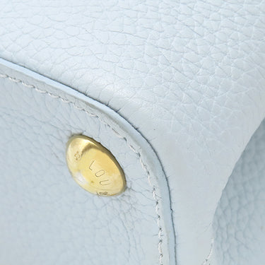 ルイヴィトン Louis Vuitton カプシーヌ BB ライトブルー レザー トリヨンレザー 　　 2WAYバッグ シルバー金具 ショルダーバッグ ハンドバッグ