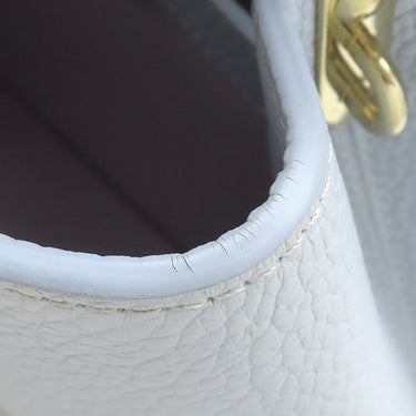 ルイヴィトン Louis Vuitton カプシーヌ BB ライトブルー レザー トリヨンレザー 　　 2WAYバッグ シルバー金具 ショルダーバッグ ハンドバッグ