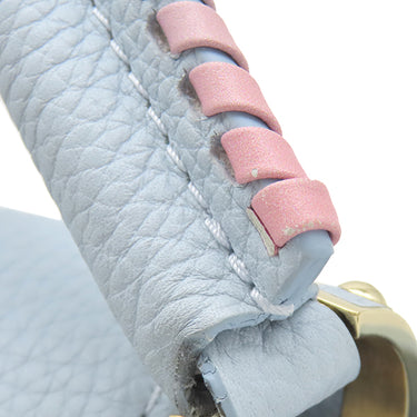 ルイヴィトン Louis Vuitton カプシーヌ BB ライトブルー レザー トリヨンレザー 　　 2WAYバッグ シルバー金具 ショルダーバッグ ハンドバッグ