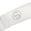 エルメス HERMES エニド ホワイト レザー #36 1/2 サンダル 白 Hディアマン バックル ソルド品
