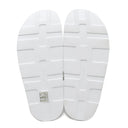エルメス HERMES エニド ホワイト レザー #36 1/2 サンダル 白 Hディアマン バックル ソルド品