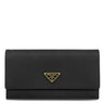 プラダ PRADA サフィアーノ ミニ バッグ 1NF059 ブラック レザー ショルダーバッグ ゴールド金具 黒 トライアングルロゴ
