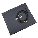 プラダ PRADA サフィアーノ ミニ バッグ 1NF059 ブラック レザー ショルダーバッグ ゴールド金具 黒 トライアングルロゴ
