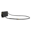 プラダ PRADA サフィアーノ ミニ バッグ 1NF059 ブラック レザー ショルダーバッグ ゴールド金具 黒 トライアングルロゴ
