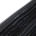 プラダ PRADA ナイロン ブリーフケース 2VE661 ブラック ナイロン レザー 2WAYバッグ シルバー金具 黒 ビジネスバッグ ショルダー トライアングルロゴ