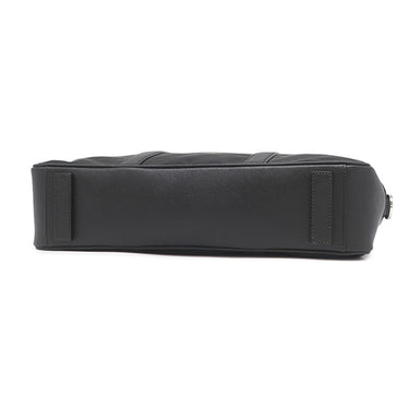 プラダ PRADA ナイロン ブリーフケース 2VE661 ブラック ナイロン レザー 2WAYバッグ シルバー金具 黒 ビジネスバッグ ショルダー トライアングルロゴ