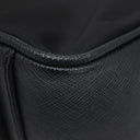 プラダ PRADA ナイロン ブリーフケース 2VE661 ブラック ナイロン レザー 2WAYバッグ シルバー金具 黒 ビジネスバッグ ショルダー トライアングルロゴ