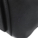 プラダ PRADA ナイロン ブリーフケース 2VE661 ブラック ナイロン レザー 2WAYバッグ シルバー金具 黒 ビジネスバッグ ショルダー トライアングルロゴ