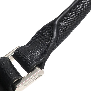 プラダ PRADA ナイロン ブリーフケース 2VE661 ブラック ナイロン レザー 2WAYバッグ シルバー金具 黒 ビジネスバッグ ショルダー トライアングルロゴ