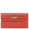 エルメス HERMES ケリーウォレット ロング カプシーヌ グランアッシュ 長財布 ゴールド金具