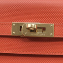 エルメス HERMES ケリーウォレット ロング カプシーヌ グランアッシュ 長財布 ゴールド金具