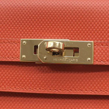 エルメス HERMES ケリーウォレット ロング カプシーヌ グランアッシュ 長財布 ゴールド金具