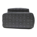 エムシーエム MCM Stark サイドスタッズ バックパック ヴィセトス MMK65VE38BK001 ブラック PVC レザー リュック・デイパック ガンメタル金具 黒