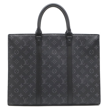 ルイヴィトン LOUIS VUITTON サックプラ ホリゾンタルジップ M45265 モノグラムエクリプス モノグラムエクリプス 2WAYバッグ マットブラック金具 ビジネスバッグ