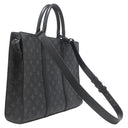ルイヴィトン LOUIS VUITTON サックプラ ホリゾンタルジップ M45265 モノグラムエクリプス モノグラムエクリプス 2WAYバッグ マットブラック金具 ビジネスバッグ
