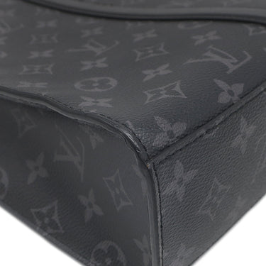 ルイヴィトン LOUIS VUITTON サックプラ ホリゾンタルジップ M45265 モノグラムエクリプス モノグラムエクリプス 2WAYバッグ マットブラック金具 ビジネスバッグ
