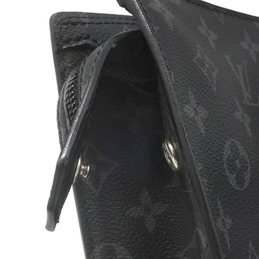 ルイヴィトン LOUIS VUITTON サックプラ ホリゾンタルジップ M45265 モノグラムエクリプス モノグラムエクリプス 2WAYバッグ マットブラック金具 ビジネスバッグ