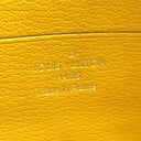 ルイヴィトン Louis Vuitton ポシェット ヴォルガ イエロー系 アリゲーター セカンドバッグ シルバー金具 黄 クラッチ ポーチ チェーン