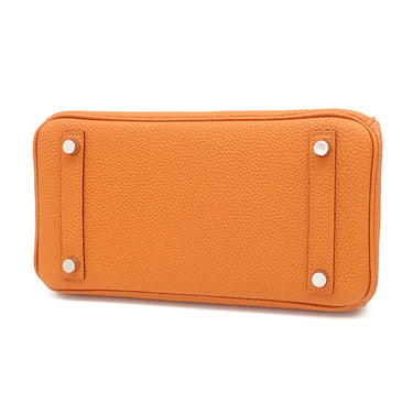 エルメス HERMES バーキン 25 オレンジ トゴ ハンドバッグ シルバー金具 新品 未使用 2025年製