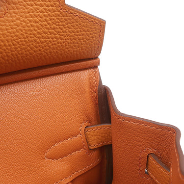 エルメス HERMES バーキン 25 オレンジ トゴ ハンドバッグ シルバー金具 新品 未使用 2025年製
