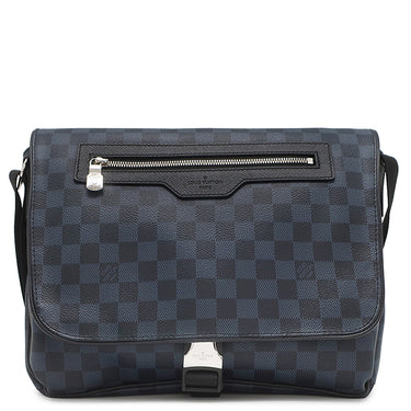 ルイヴィトン LOUIS VUITTON マッチポイント メッセンジャー N40010 ダミエコバルト ダミエキャンバス ダミエコバルトキャンバス ショルダーバッグ シルバー金具 黒 紺 斜め掛け
