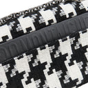 クリスチャン・ディオール Christian Dior 30モンテーニュ チェーンバッグ M9241BTIO_M911 ブラック×ホワイト ファブリック マクロハウンドトゥースファブリック ショルダーバッグ ガンメタル金具 千鳥格子