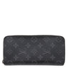 ルイヴィトン LOUIS VUITTON ジッピー ウォレット ヴェルティカル M62295 モノグラムエクリプス モノグラムエクリプス 長財布 シルバー金具