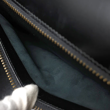 エルメス HERMES ケリー32 外縫い ブラック ボックスカーフ ハンドバッグ ゴールド金具 黒 ※ストラップ欠品