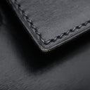 エルメス HERMES ケリー32 外縫い ブラック ボックスカーフ ハンドバッグ ゴールド金具 黒 ※ストラップ欠品