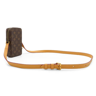 ルイヴィトン Louis Vuitton ミュージック プレイヤー ウェアラブル ウォレット M14063 モノグラム モノグラムキャンバス ショルダーバッグ ゴールド金具