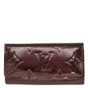 ルイヴィトン LOUIS VUITTON ミュルティクレ 4 M93517 アマラント モノグラムヴェルニ キーケース ゴールド金具 4連 4本 イニシャル刻印有り