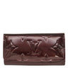 ルイヴィトン LOUIS VUITTON ミュルティクレ 4 M93517 アマラント モノグラムヴェルニ キーケース ゴールド金具 4連 4本 イニシャル刻印有り