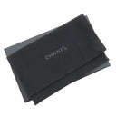 シャネル Chanel ココマーク マトラッセ フラグメントケース ダークベージュ カーフ カードケース ブラック金具 コインケース