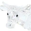 スワロフスキー SWAROVSKI ウシ 905775 透明 クリスタル オブジェ 牛 丑 置物 インテリア 小物 フィギュリン