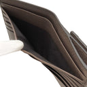 グッチ GUCCI オフィディア Wホック ウォレット 523173 ベージュ＆エボニー GGスプリームキャンバス レザー 二つ折り財布 ゴールド金具 茶 ウェブ シェリーライン