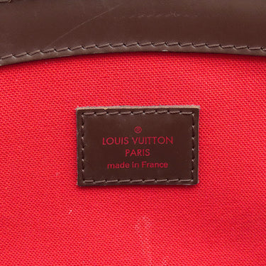 ルイヴィトン LOUIS VUITTON ヴェローナ GM N41117 ダミエエベヌ ダミエキャンバス ハンドバッグ ゴールド金具 茶 鍵・パドロック欠品