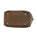ルイヴィトン LOUIS VUITTON ヴェローナ GM N41117 ダミエエベヌ ダミエキャンバス ハンドバッグ ゴールド金具 茶 鍵・パドロック欠品
