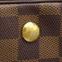 ルイヴィトン LOUIS VUITTON ヴェローナ GM N41117 ダミエエベヌ ダミエキャンバス ハンドバッグ ゴールド金具 茶 鍵・パドロック欠品
