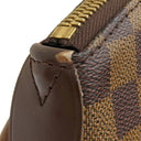 ルイヴィトン LOUIS VUITTON ヴェローナ GM N41117 ダミエエベヌ ダミエキャンバス ハンドバッグ ゴールド金具 茶 鍵・パドロック欠品