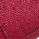 エルメス HERMES ガーデンパーティーTPM ルージュピマン ネゴンダ トートバッグ シルバー金具 赤 オールレザー