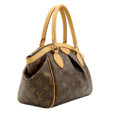 ルイヴィトン LOUIS VUITTON ティヴォリPM M40143 モノグラム モノグラムキャンバス ハンドバッグ ゴールド金具 茶