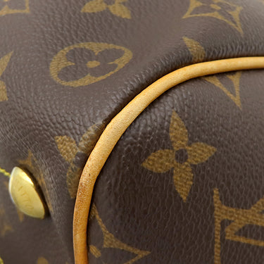 ルイヴィトン LOUIS VUITTON ティヴォリPM M40143 モノグラム モノグラムキャンバス ハンドバッグ ゴールド金具 茶